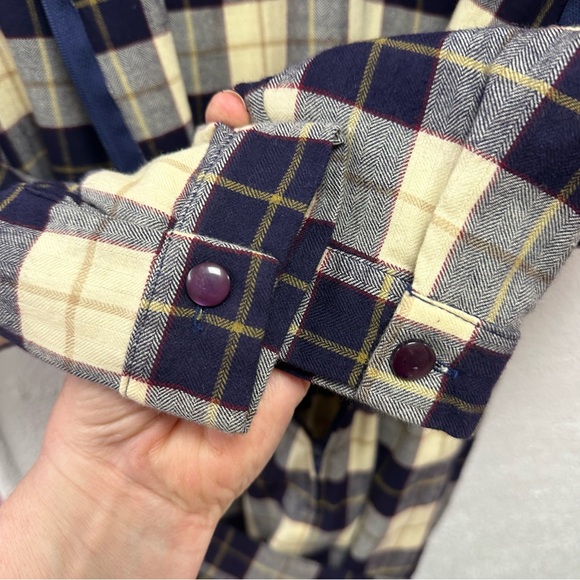 Vintage Laura Ashley wool blend plaid dress - Picture 9 of 10